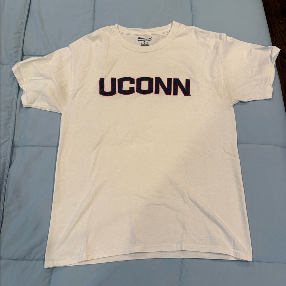 UCONN White T-Shirt